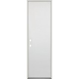 24" Flush Steel Prehung Door Unit