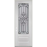 8'0" Tall 3/4 Lite Fiberglass Prehung Door Unit #299