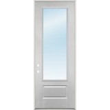 8'0" Tall 3/4 Lite Clear Low-E Fiberglass Prehung Door Unit
