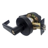 Commercial Door Keyed Entry Lever Black