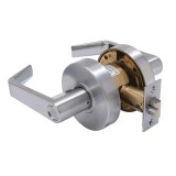 Commercial Door Privacy Lever Brushed Chrome