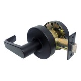 Commercial Door Passage Lever Black