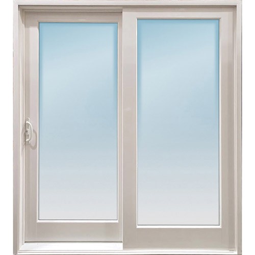 Composite Patio Sliding Double Door Unit Low-E Clear Glass