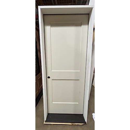 #Z072507 2/8 x 6/8 2-Panel Flat Fire Rated in 6-9/16" jambs