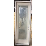 #Z092504 8'0" Tall Miniblinds Fiberglass Door (32" wide)