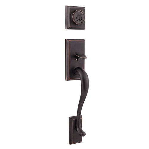Kwikset Florence Exterior Door Handle Lockset Oil Rubbed Bronze Kwikset Florence Exterior Door Handle Lockset Oil Rubbed Bronze