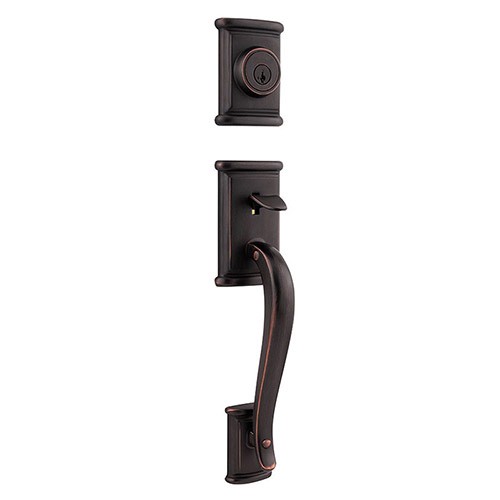 Kwikset Venice Exterior Door Handle Lockset Oil Rubbed Bronze Kwikset Venice Exterior Door Handle Lockset Oil Rubbed Bronze