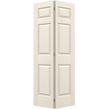 6'8" 6-Panel Textured Molded Interior Bifold Doors