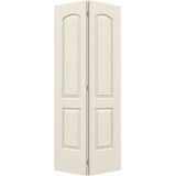 6'8" 2-Panel Arch Smooth Molded Interior Bifold Doors