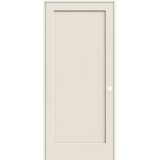 6'8" 1-Panel Flat Smooth Molded Interior Prehung Door Unit