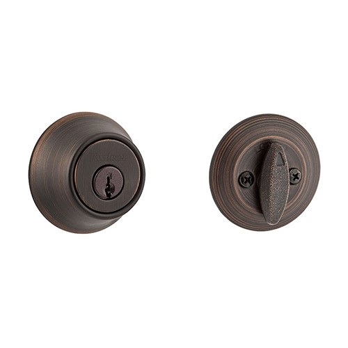 Kwikset Milan Deadbolt Oil Rubbed Bronze