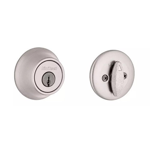 Kwikset Milan Deadbolt Satin Nickel