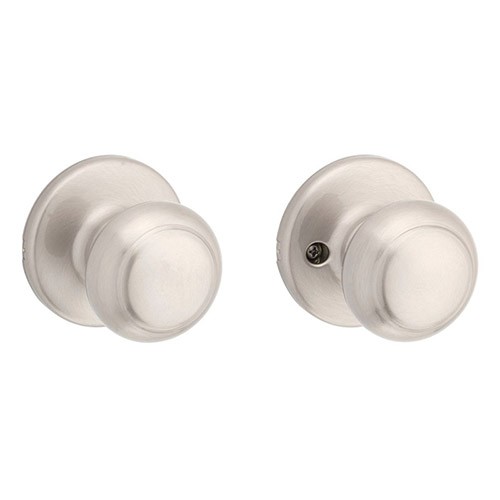 Kwikset Milan Passage Interior Door Knob Satin Nickel