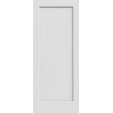 6'8" Tall 1-Panel Shaker Primed Interior Wood Door Slab