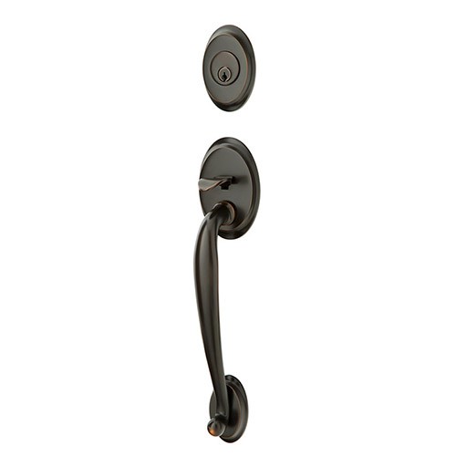 Emtek Saratoga Lockset Oil Rubbed Bronze