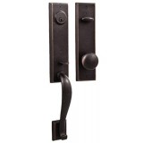 Rustic Bronze Handle Locket for Iron or Wood Doors #7931
