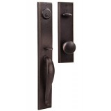 Rustic Bronze Handle Locket for Iron or Wood Doors #7980