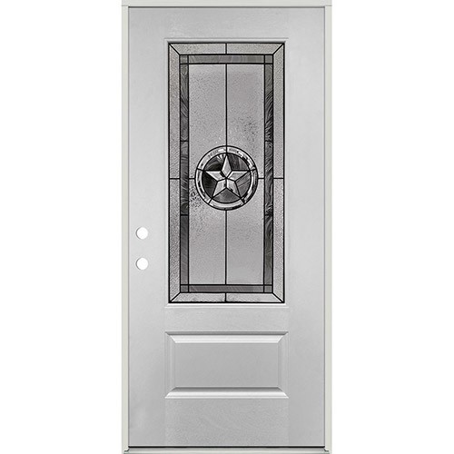 Texas Star 3/4 Lite Fiberglass Prehung Door Unit #70