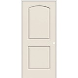 6'8" 2-Panel Arch Smooth Molded Interior Prehung Door Unit