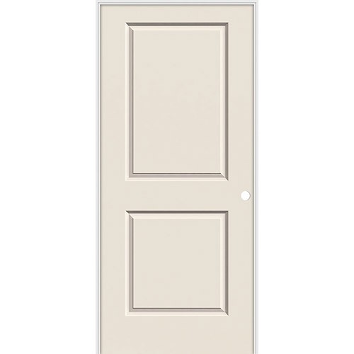 6'8" 2-Panel Molded Smooth Interior Prehung Door Unit