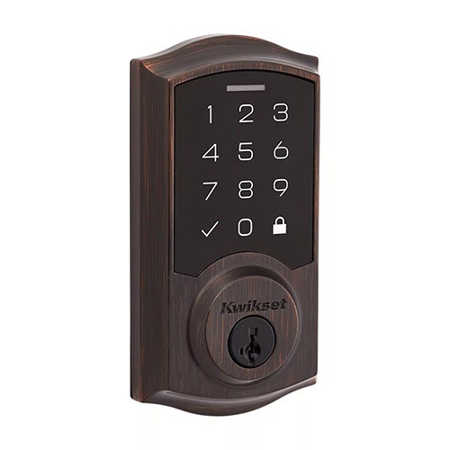 Kwikset Traditional SmartCode 270 Touchpad Electronic Deadbolt Oil Rubbed Bronze Kwikset Traditional SmartCode 270 Touchpad Electronic Deadbolt Oil Rubbed Bronze