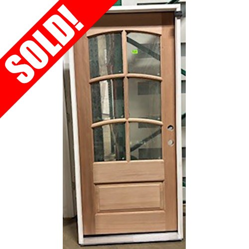 #Z042502 36" 6-Lite Arch Low-E Door #Z042502 36" 6-Lite Arch Low-E Door