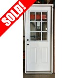 #Z122203 32" 9-Lite Steel Door
