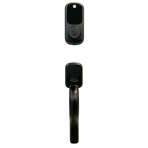 Yale Ridgefield Combo Touchscreen Lockset Flat Black Yale Ridgefield Combo Touchscreen Lockset Flat Black