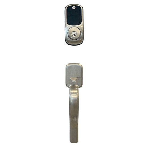 Yale Ridgefield Combo Touchscreen Lockset Satin Nickel Yale Ridgefield Combo Touchscreen Lockset Satin Nickel